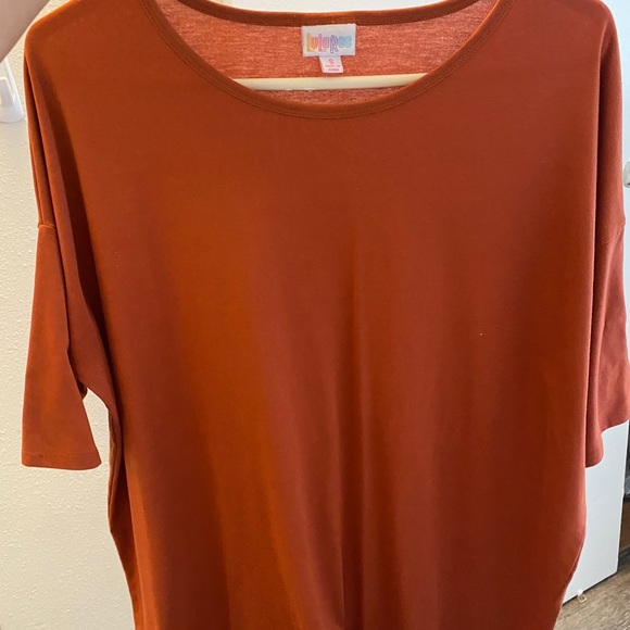 Lularoe Irma size S. Burnt Orange - Picture 3 of 3